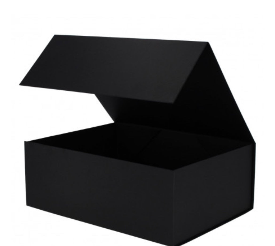 Magneetdoos zwart mat