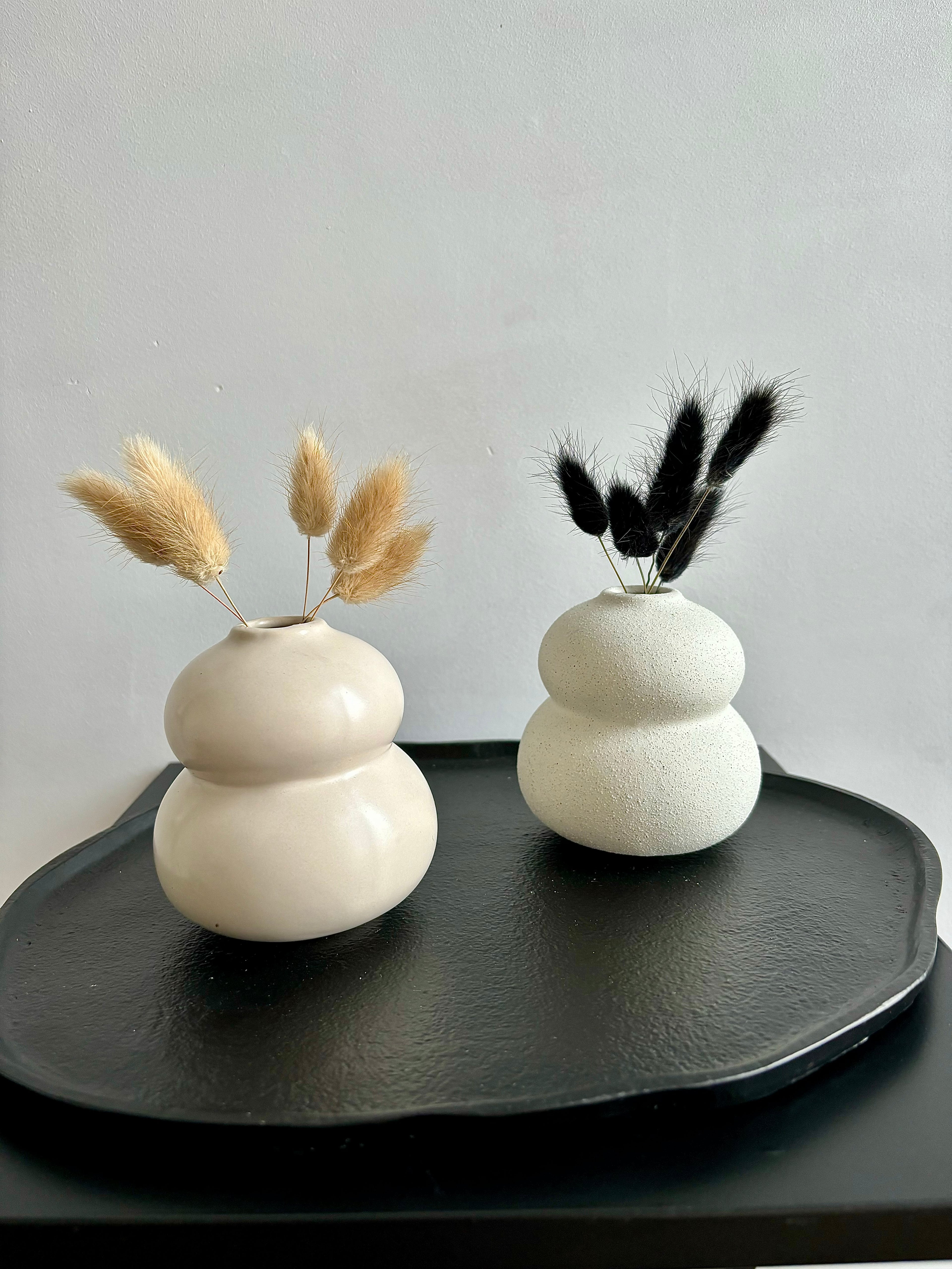 Mini bubbel vaas | Wit