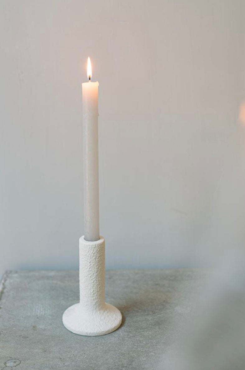 Kandelaar Celeste wit L