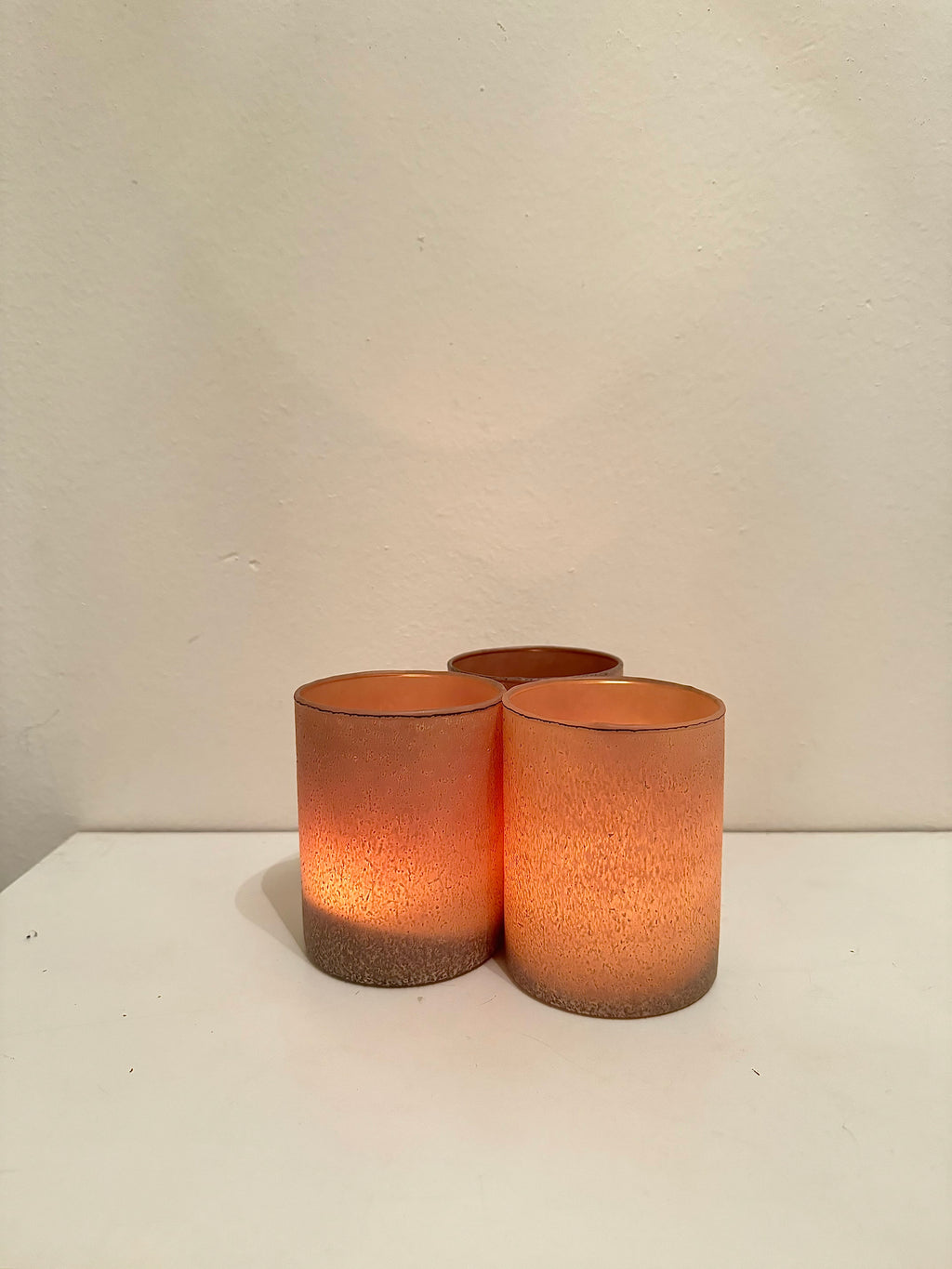 Theelichthouder Jim | Beige