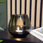 Windlicht Pear Black S