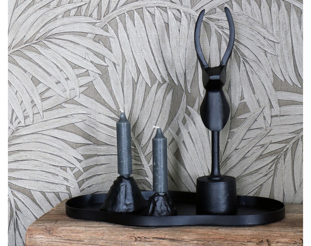 Organisch dienblad Bauru | Zwart