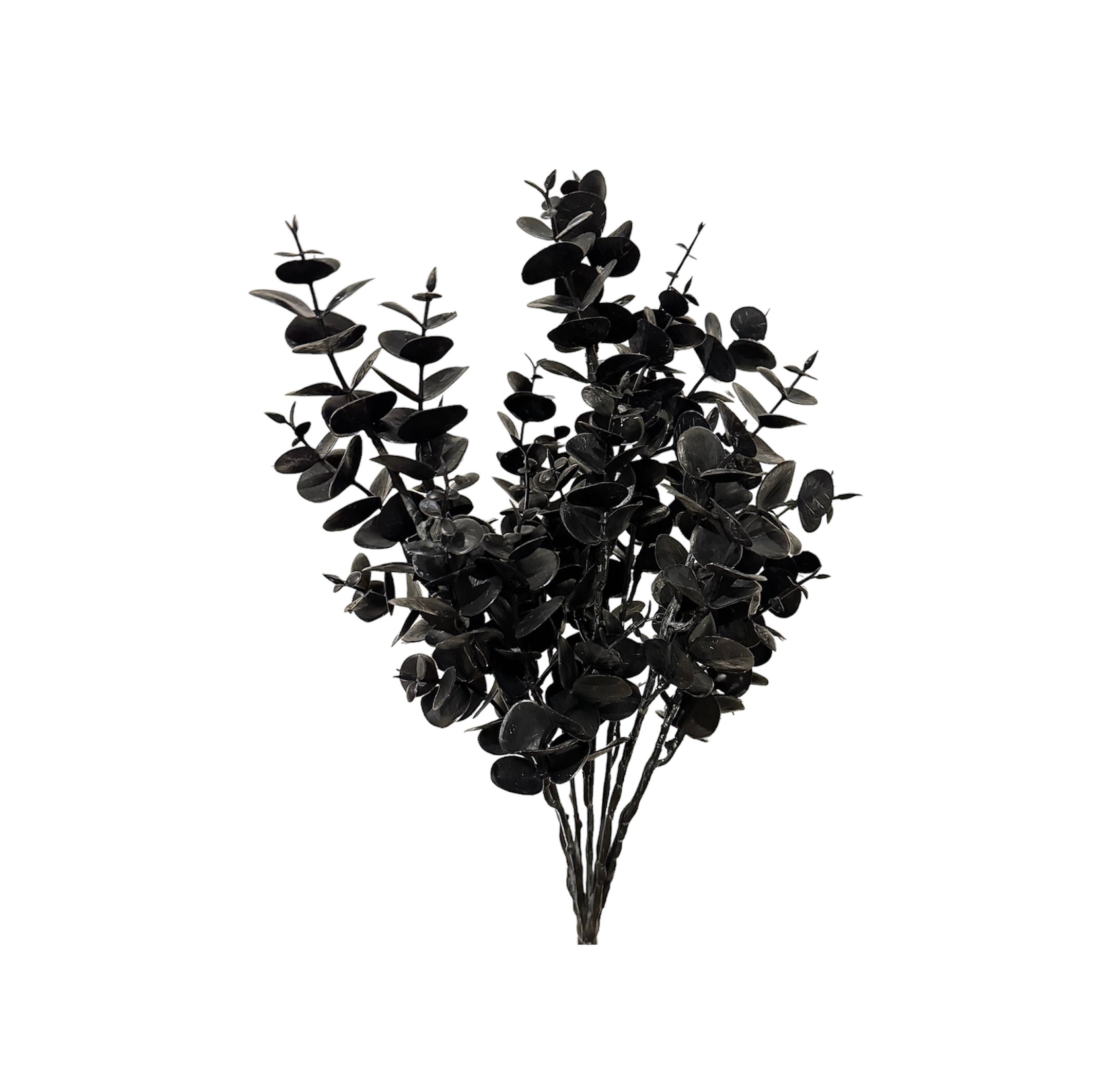 Kunst eucalyptus bos | Zwart