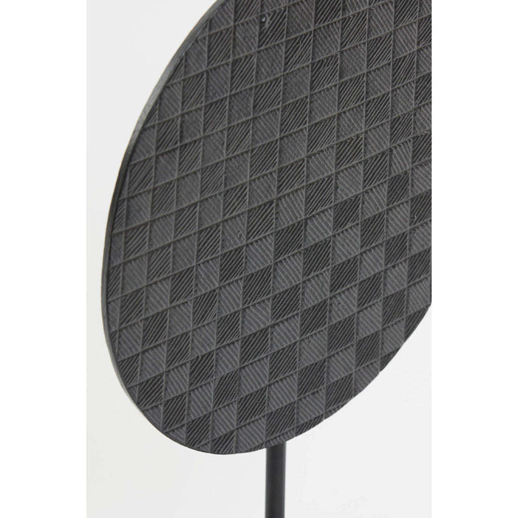 Ornament Persegi Zwart