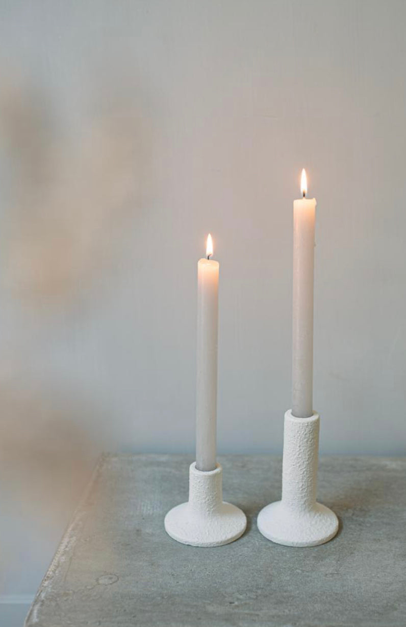 Kandelaar Celeste wit L