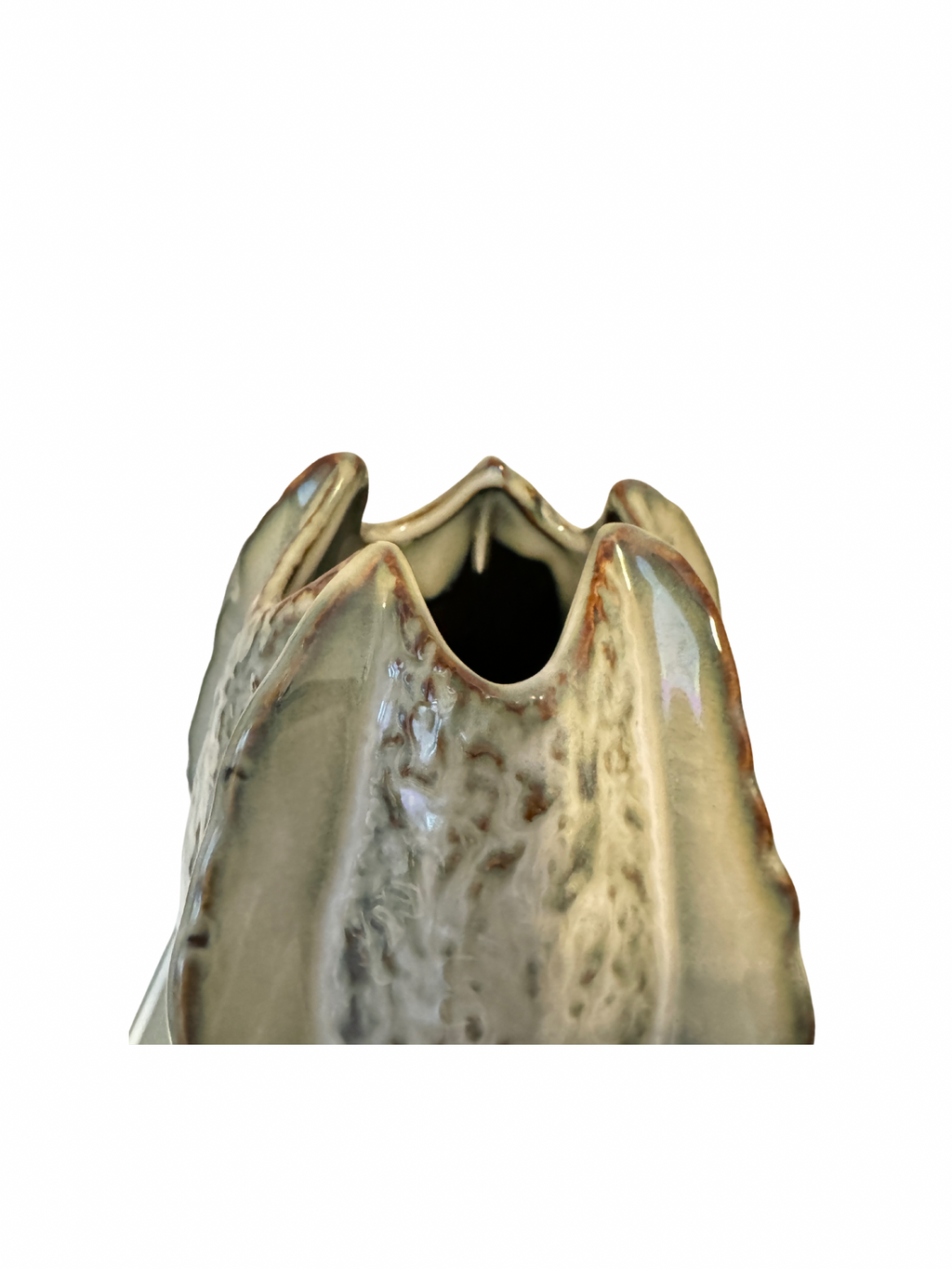 Vaas Sep | Taupe groen