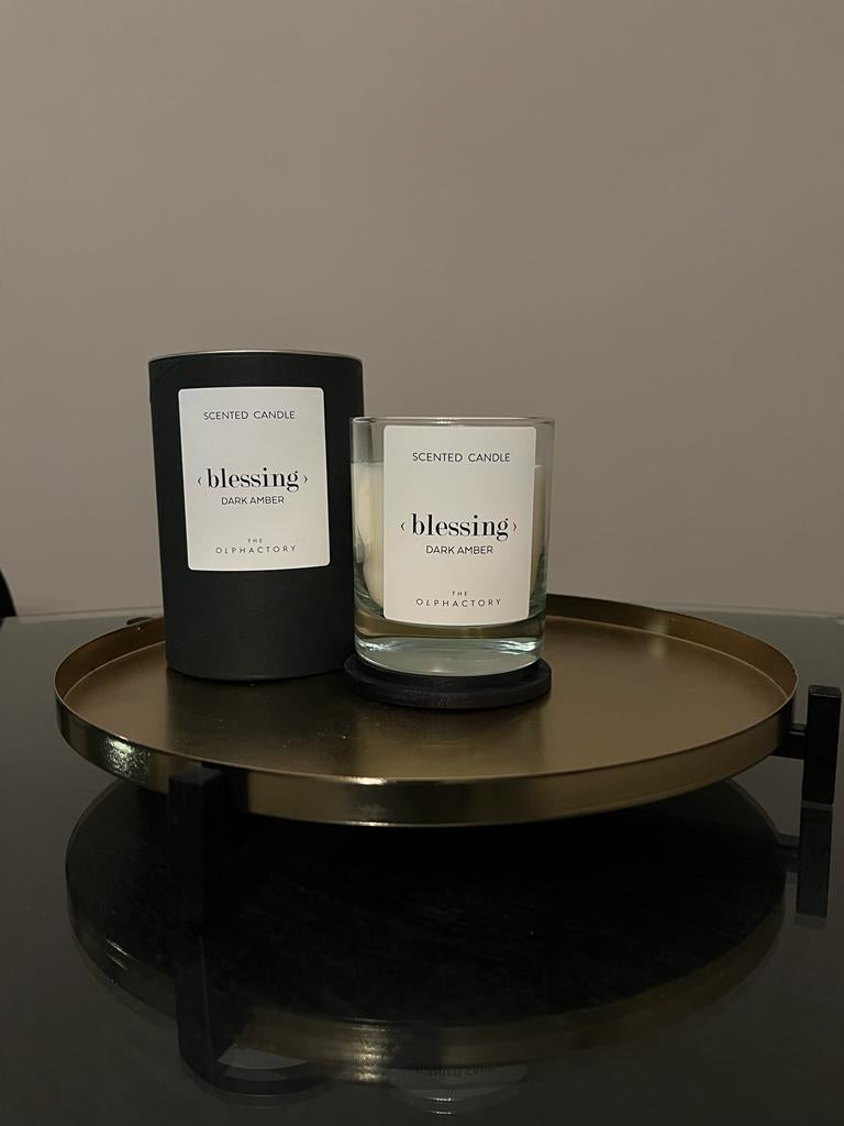Geurkaars Blessing | Dark Amber