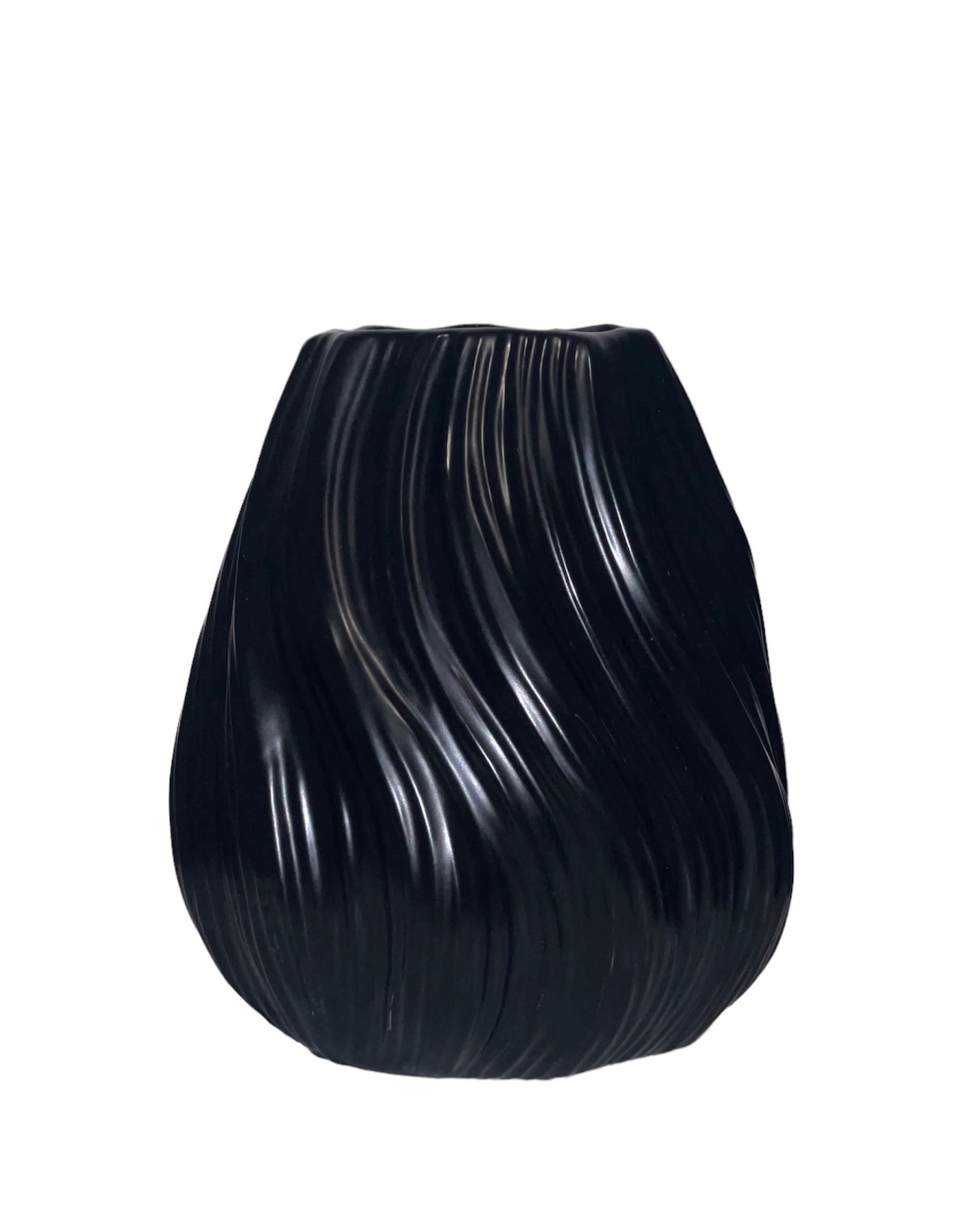 Vaas gedraaid | Zwart