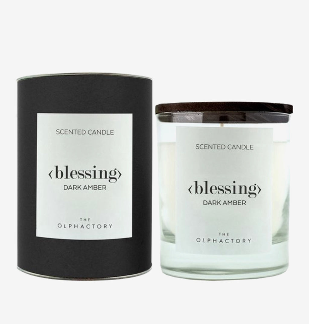 Geurkaars Blessing | Dark Amber