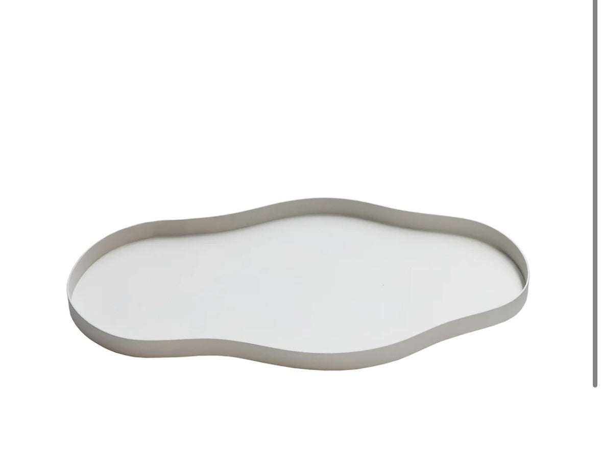 Organisch dienblad Bauru | Off white