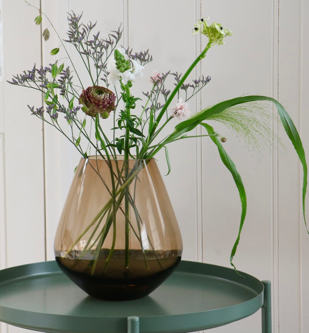 Windlicht pear | Coffee M