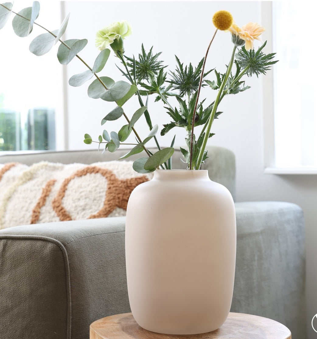Artic vaas | matte Beige S