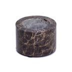 Marmer waxinelichthouder | S Bruin