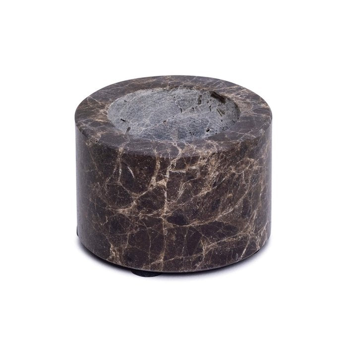 Marmer waxinelichthouder | S Bruin