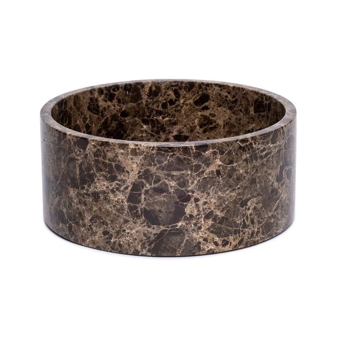 Marmer fruitschaal | Bruin