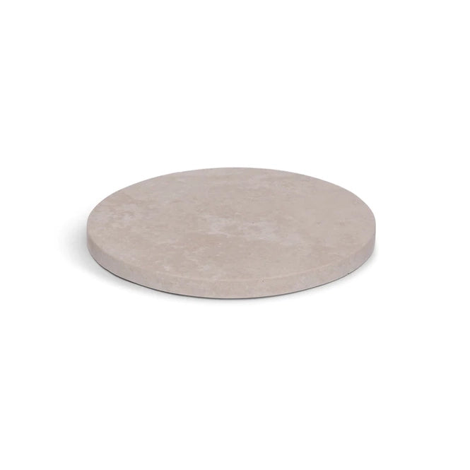 Travertine dienblad Ø20cm