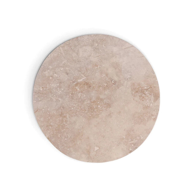 Travertine dienblad Ø30cm