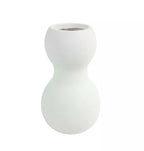 Vaas zandloper | wit
