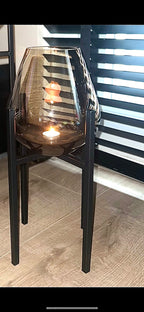 Pear windlicht op standaard set M