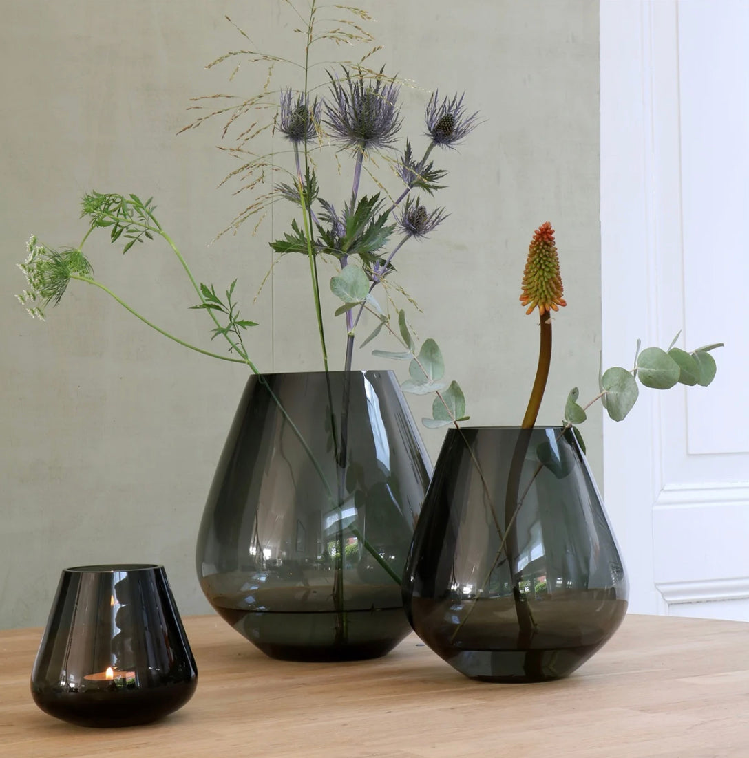 Windlicht Pear | Black M